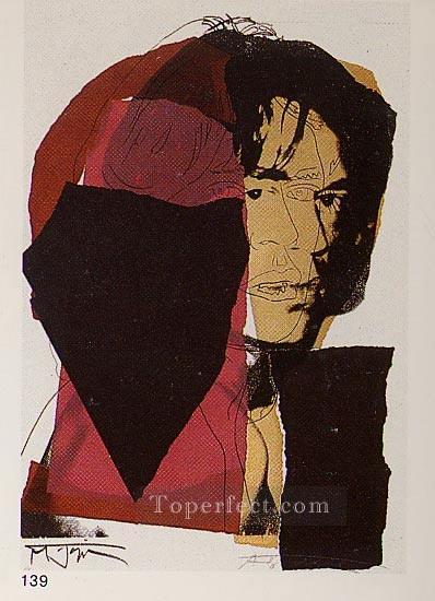 Mick Jagger 2 POP Oil Paintings
